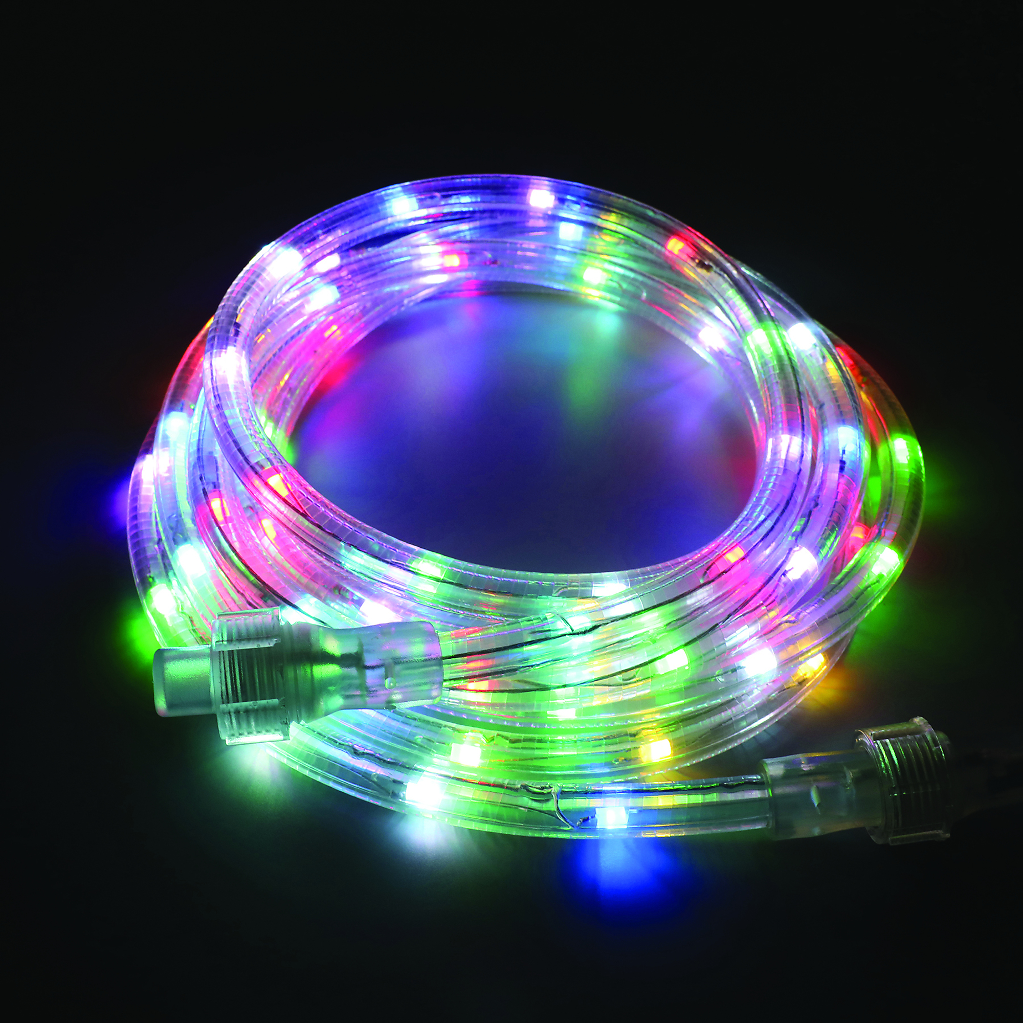 Pinegreen Lighting, 12ft. LED Color Changing Rope Light w/Remote Control, Power Source Corded, Number of Lights 1 Primary Color Multi, Model# CL-TRL12RGB